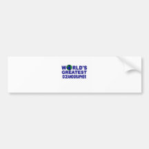 World's Greatest Oceanographer Bumper Stickers