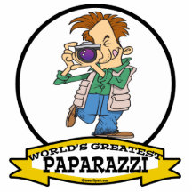 WORLDS GREATEST PAPARAZZI MEN CARTOON PHOTO SCULPTURES