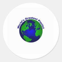 World's Greatest Pianist Sticker
