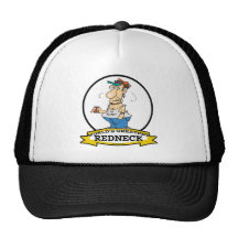 WORLDS GREATEST REDNECK II CARTOON MESH HATS