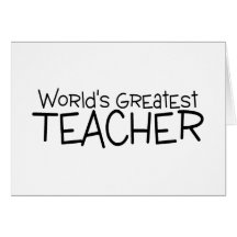 Worlds Greatest Teacher Cards