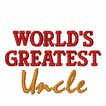 World's Greatest Uncle Embroidered Hoody