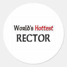 Worlds Hottest Rector Sticker