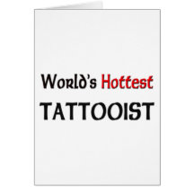 World's Hottest Tattooist Card