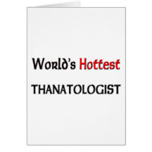 World's Hottest Thanatologist Cards