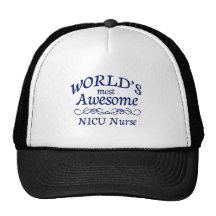 World's Most Awesome NICU Nurse Mesh Hat