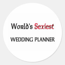 World's Sexiest Wedding Planner Sticker