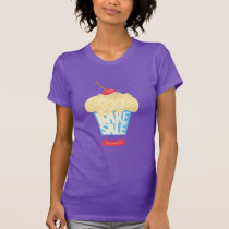 Worldwide Vegan Bake Sale shirt by Vik Jardine t-shirts