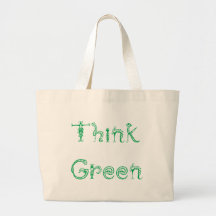 Wormy Think Green Bag