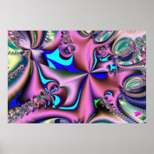 Wrath - Fractal Art Poster