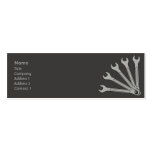 Wrench - Skinny Business Card Templates