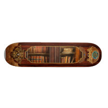 Writer - Books - The book cabinet Skate Decks