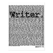 "Writer." Post Cards