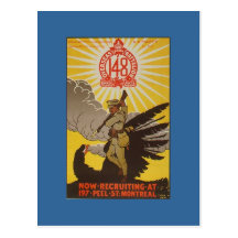 WW1 Collectors Card 1914 CANADA PROPAGANDA Post Cards