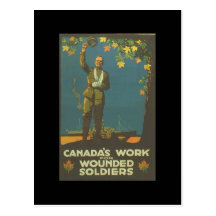 WW1 Collectors Card 1914 CANADA PROPAGANDA Postcards
