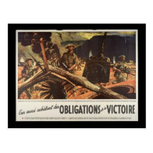 WW1 Collectors Card 1914 CANADA PROPAGANDA Post Card
