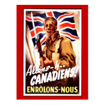 WW1 Collectors Card 1914 CANADA PROPAGANDA Post Card
