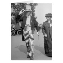 WW1 Uncle Sam, 1916 Greeting Card