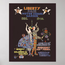 WW1 Vintage Art Deco Poster