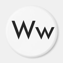 Ww Fridge Magnet