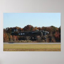 WWII Bomber Poster