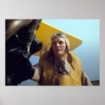 WWII Flight Lieutenant Print
