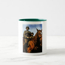 WWII German Cavalry Mug
