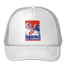 WWII Marine Corps Aviation Hat