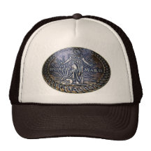 WWII Memorial Seal Mesh Hat
