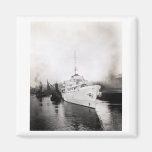 WWII US Coast Guard Cutter Campbell Magnet