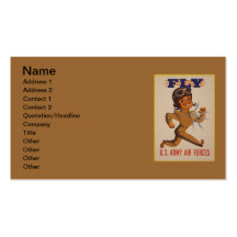 WWII Vintage Poster Business Card