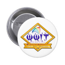 WWIT Round Button w/ Gold Triangle