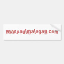 www.paulinalogan.com bumper stickers