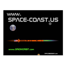 www.SPACE-COAST.us Postcard