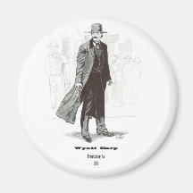 Wyatt Earp Fridge Magnets