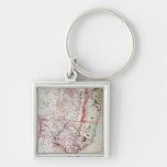 Wyld's Military Sketch of Zululand, 1879 Key Chain