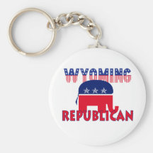 Wyoming Republican Keychains