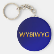 WYSIWYG Keychain