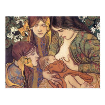 Wyspianski, Maternity, 1905 Postcards