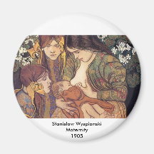 Wyspianski, Maternity, 1905 Refrigerator Magnets