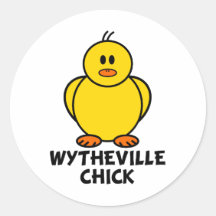 Wytheville Virginia Chick Sticker