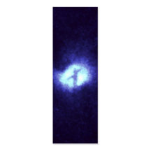 X in Whirlpool Galaxy M51 Business Card Templates