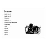 X-RAY VISION CAMERA - BLACK & WHITE BUSINESS CARDS