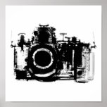 X-RAY VISION CAMERA - BLACK & WHITE POSTERS
