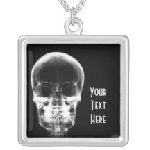 X-RAY VISION SKELETON SKULL - B&W CUSTOM JEWELRY