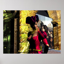 XENIA EXPLORES HYPERION'S ORBITER POSTERS