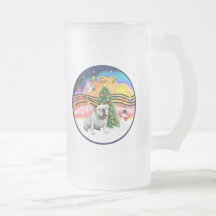 Xmas Music (R2) - English Bulldog (white) Coffee Mug