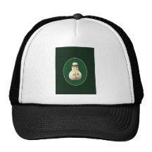Xmas Snowman Mesh Hat