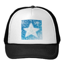 Xmas Stars Mesh Hats