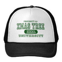 Xmas Tree University Mesh Hats